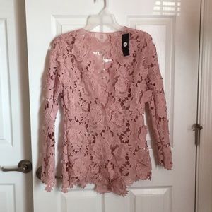 Indira Embroidered Set Mauve